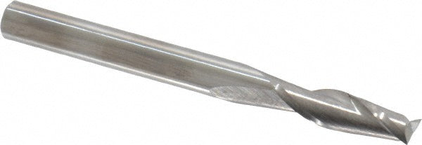 Kyocera SGS Precision Tools 30323 Square End Mill 3/16'' Dia, 5/8'' LOC, 3/16'' Shank Dia, 2'' OAL, 2 Flutes, Solid Carbide