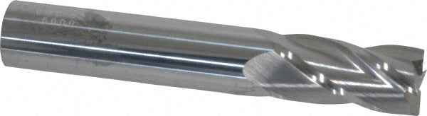 Kyocera SGS Precision Tools 30163 Square End Mill 1/2" Dia, 1" LOC, 4 Flute, Solid Carbide