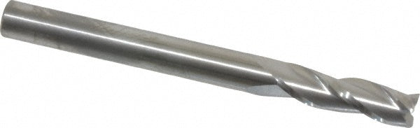 Kyocera SGS Precision Tools 30523 Square End Mill 3/16" Dia, 5/8" LOC, 3 Flute, Solid Carbide