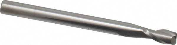 Kyocera SGS Precision Tools 31705 Square End Mill 1/8" Dia, 1/4" LOC, 2 Flute, Solid Carbide