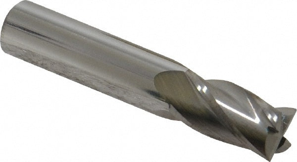 Kyocera SGS Precision Tools 31617 Square End Mill 3/8" Dia, 5/8" LOC, 4 Flute, Solid Carbide