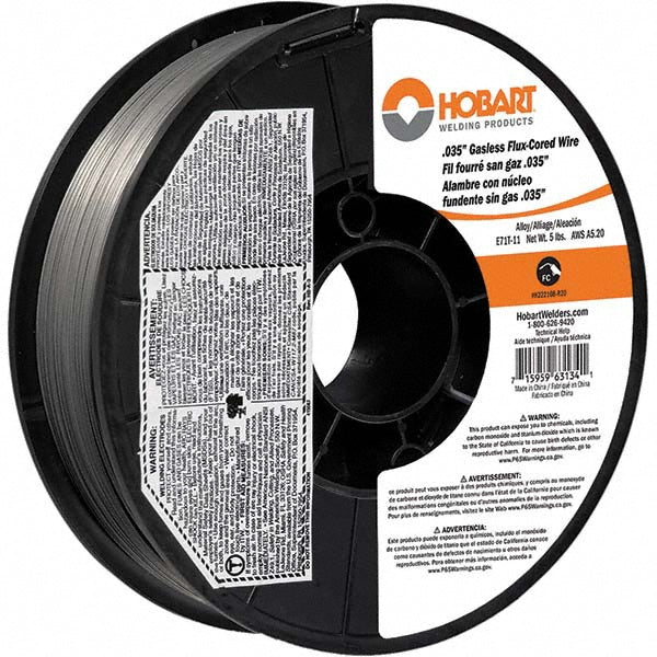 Hobart Welding Products H222108-R20 MIG Flux Core Welding Wire 0.035" Dia