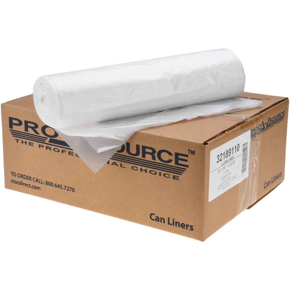 Pro-Source PSRST5060175C Trash Bags 60 gal, 1.75 mil, 50 Pack