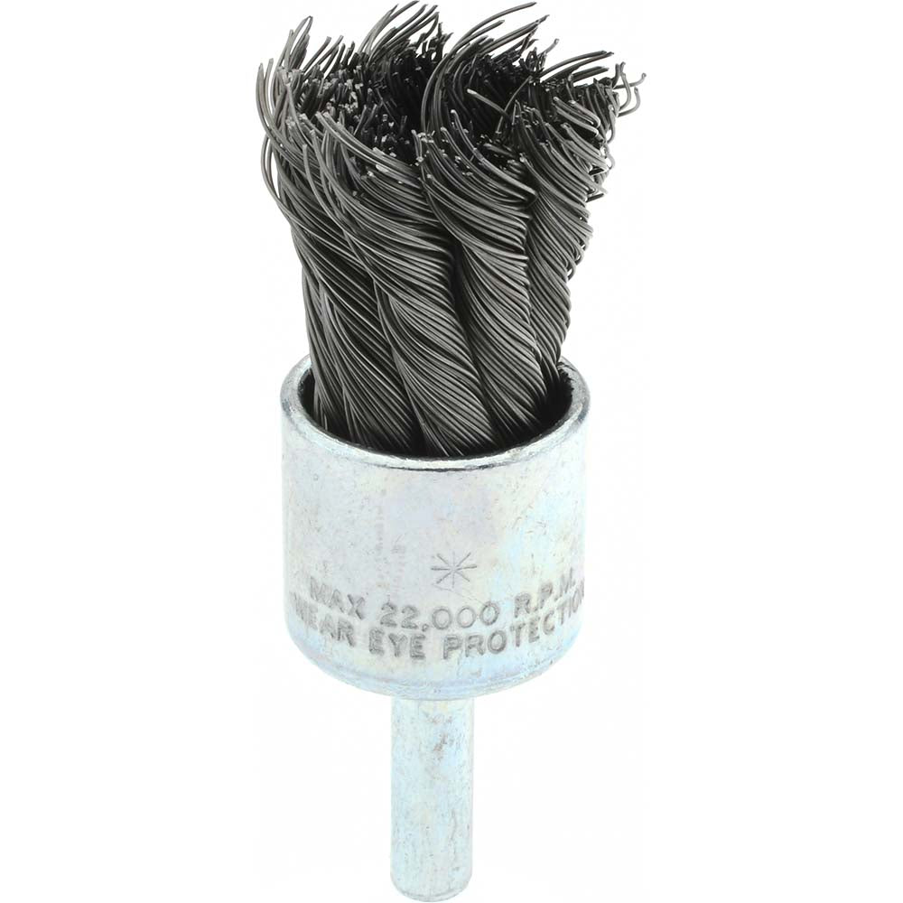Tru-Maxx GSSC000037 End Brushes 3/4" Dia, Steel, Knotted Wire