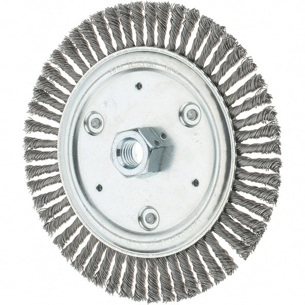 Tru-Maxx GSSC000069 Wheel Brush 7" Wheel Dia, Stringer Bead