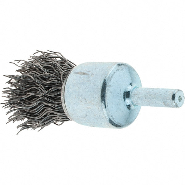 Tru-Maxx GSSC000027 End Brushes 3/4" Dia, Steel, Crimped Wire