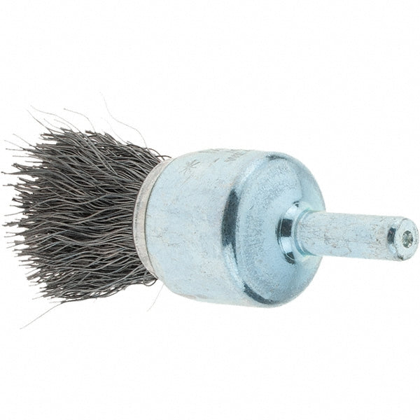 Tru-Maxx GSSC000026 End Brushes 3/4" Dia, Steel, Crimped Wire