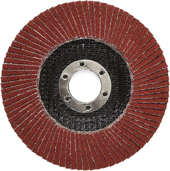 3M 7100104919 Flap Disc 4-1/2" Dia, 40 Grit, Premium Ceramic Alumina, Type 27