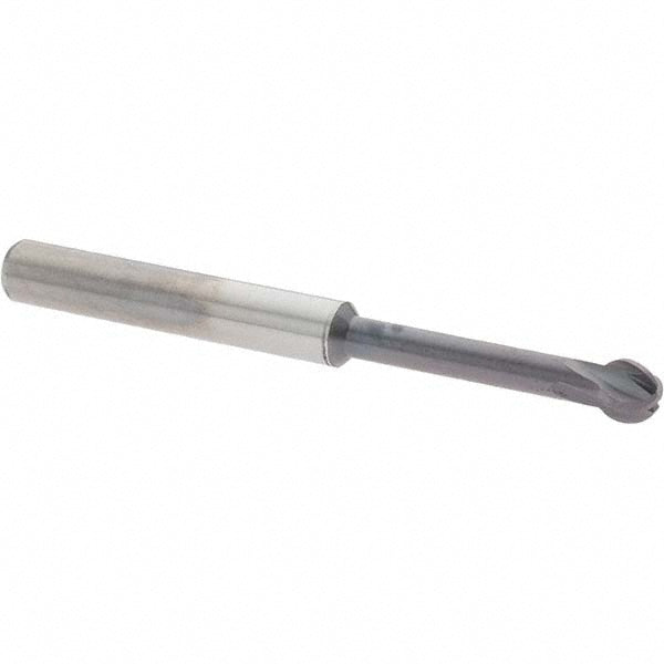 Accupro 32497810 Undercutting End Mill 3/16" Dia, 4 Flute, Solid Carbide