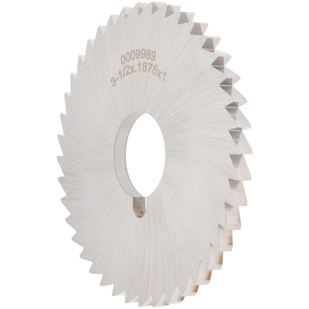 Martindale Electric Co. OMSLK187540 Slitting & Slotting Saw 3-1/2" Dia, 3/16" Thick, 1" Arbor Hole, 40 Teeth, High Speed Steel
