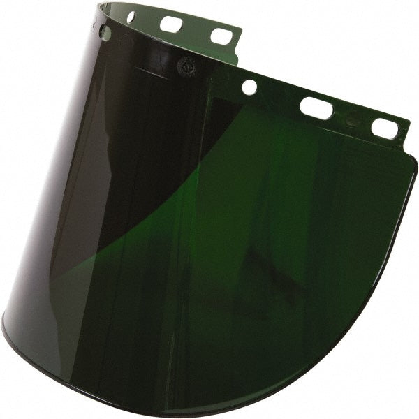 Fibre-Metal 4178IRUV5BP Face Shield Windows & Screens Replacement Window, Green, 5, 8" High, 0.06" Thick