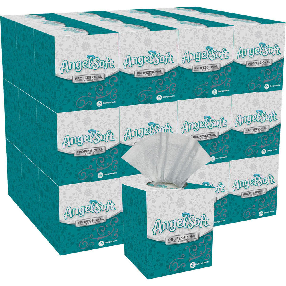 Arrow Pneumatics, Inc. 46580 Angel Soft Professional Series 2-Ply Facial Tissue, Cube Box