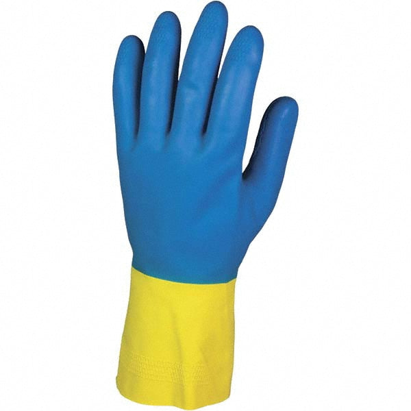 KleenGuard 38744 Chemical Resistant Gloves X-Large, 27.5 mil Thick, Latex & Neoprene, Supported