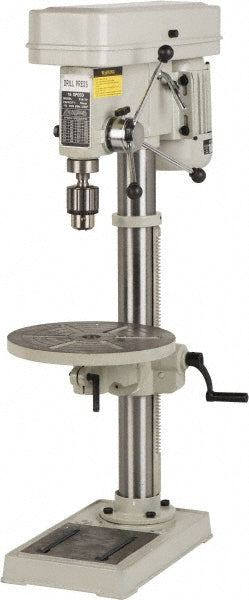 Enco ZJ4116 Bench Drill Press 12.9921" Swing, 3/4 hp, Step Pulley Drive, 115 V, 1 Phase