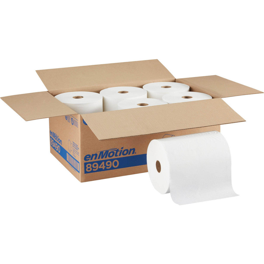 Georgia Pacific 89490 Enmotion 10" Recycled Paper Towel Rolls, White