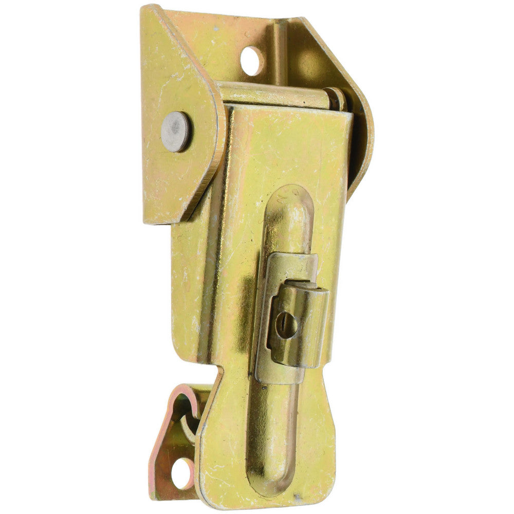 Value Collection CA5210STYZ170/S Adjustable Toggle Door Latch 1-3/16" OAW, Steel, Yellow Chromate Finish