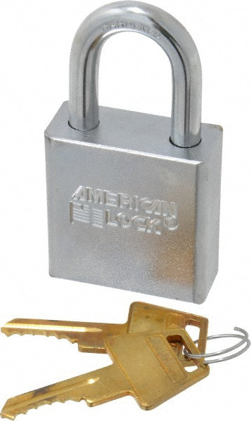 American Lock A5200 Padlock Steel, Keyed Different, 1-3/4" Wide
