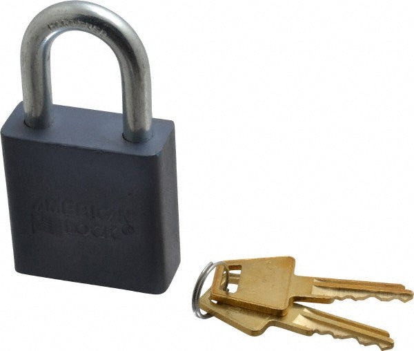 American Lock A10 Padlock Aluminum, Keyed Different, 1-3/4" Wide