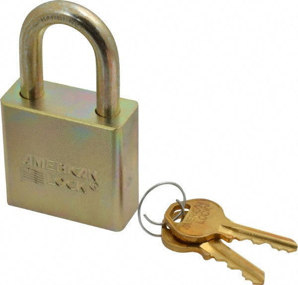 American Lock A5200GLN Padlock Steel, Keyed Different, 1-3/4" Wide