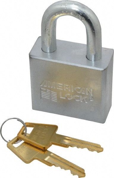 American Lock A50KA-33725 Padlock Steel, Keyed Alike, 2" Wide