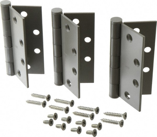 Best 711053870 Concealed Hinge Full Mortise, 4" OAW, 4.5" Door Leaf Height, 2" Door Leaf Width, 0.134" Thick