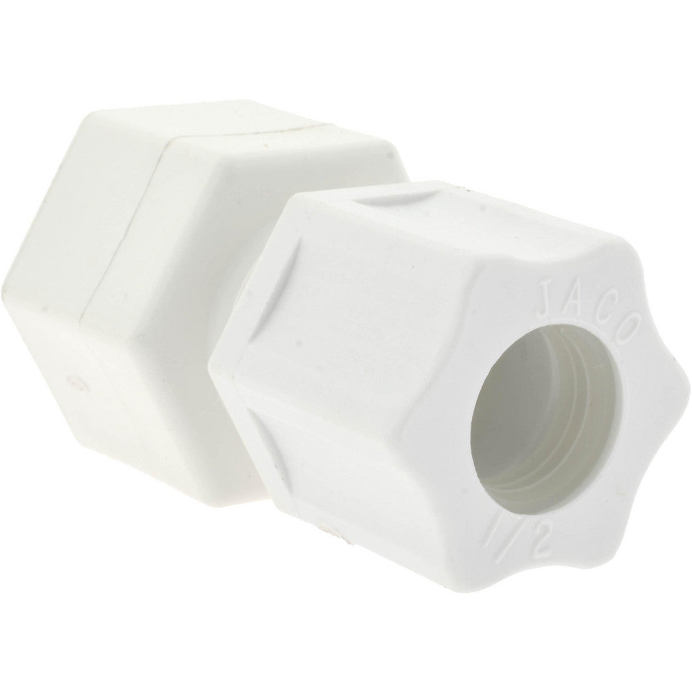 RYAN HERCO PRODUCTS CORP 0605.066 Compression Tube Connector 1/2 & 7/16-20" Thread, 1/2" Tube OD, Compression x Threaded