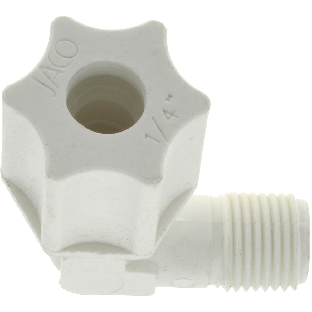 RYAN HERCO PRODUCTS CORP 0635.031 Compression Tube Male Elbow 1/8 & 7/16-20" Thread, 1/4" Tube OD, Compression x Threaded