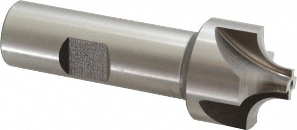 Keo 932-000-177 Corner Rounding End Mill 8.00 mm Radius, 1-1/8" Dia, 4 Flutes, High Speed Steel