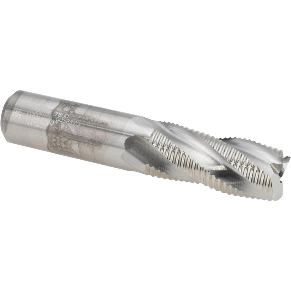 Seco 17010383 Roughing End Mill 3/4" Dia, 4 Flutes, Single End, Cobalt