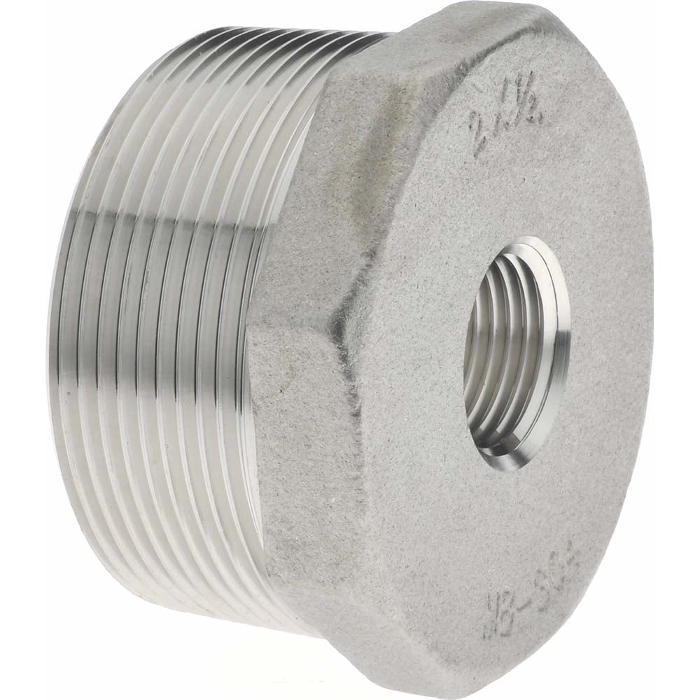 Merit Brass K414-3208 Pipe Bushing 2 x 1/2", 304 Stainless Steel