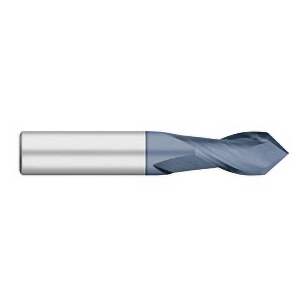 Titan USA TC32216 Drill Mill 1/4" Dia, 3/4" LOC, 2 Flutes, 90 ° Point, Solid Carbide