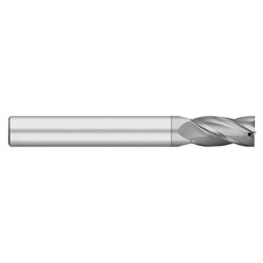 Titan USA TC95533 Square End Mill 0.5000" Dia, 2" LOC, 0.5" Shank Dia, 4" OAL, 4 Flutes, Solid Carbide