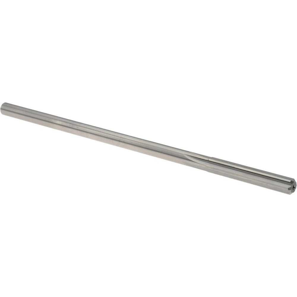 Titan USA TR94392 Chucking Reamer 0.2530" Dia, 6" OAL, 1-1/2" Flute Length, Straight Flute, Straight-Cylindrical Shank, HSS