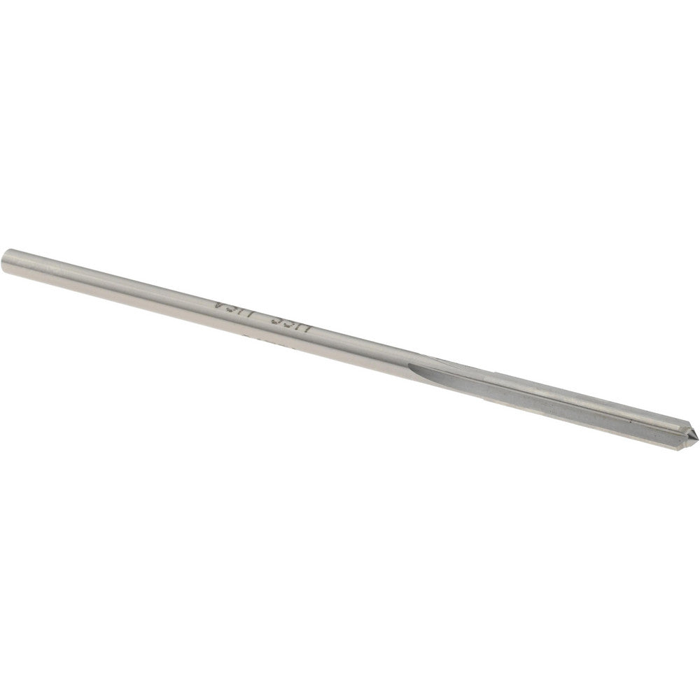 Titan USA TR94183 Chucking Reamer 0.1275" Dia, 3-1/2" OAL, 7/8" Flute Length, Straight Flute, Straight-Cylindrical Shank, HSS