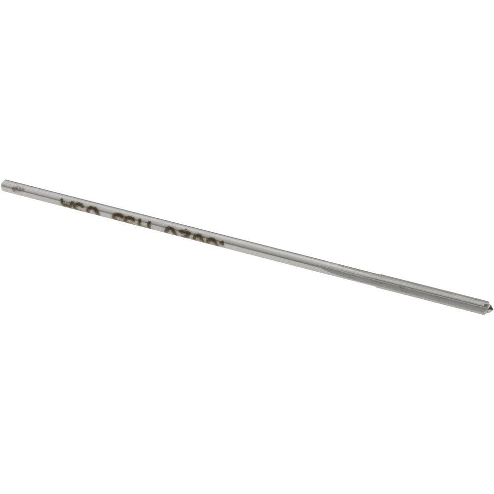 Titan USA TR94077 Chucking Reamer 0.0620" Dia, 2-1/2" OAL, 1/2" Flute Length, Straight Flute, Straight-Cylindrical Shank, HSS