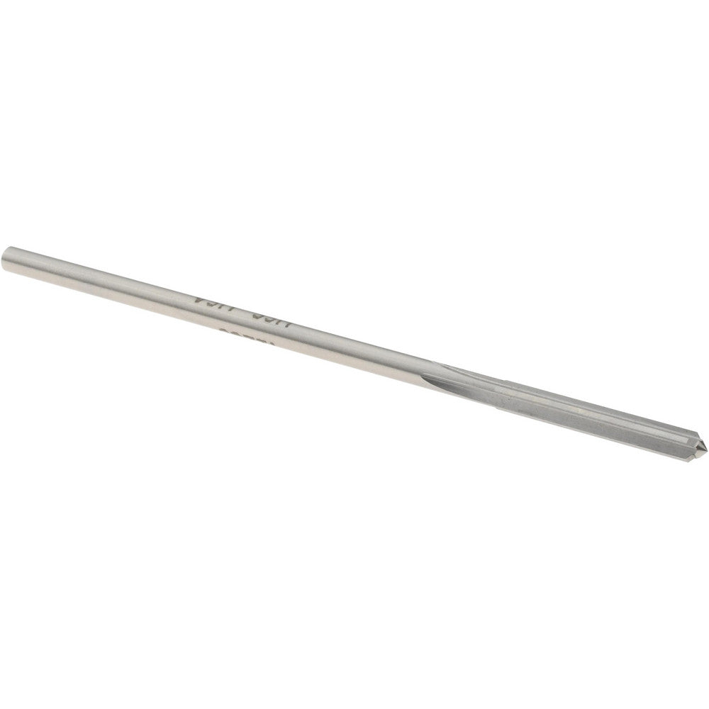 Titan USA TR96065 Chucking Reamer 0.1260" Dia, 3-1/2" OAL, 7/8" Flute Length, Straight Flute, Straight-Cylindrical Shank, HSS