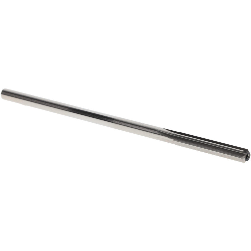 Titan USA TR96096 Chucking Reamer #9, 5" OAL, 1-1/4" Flute Length, Straight Flute, Straight-Cylindrical Shank, HSS