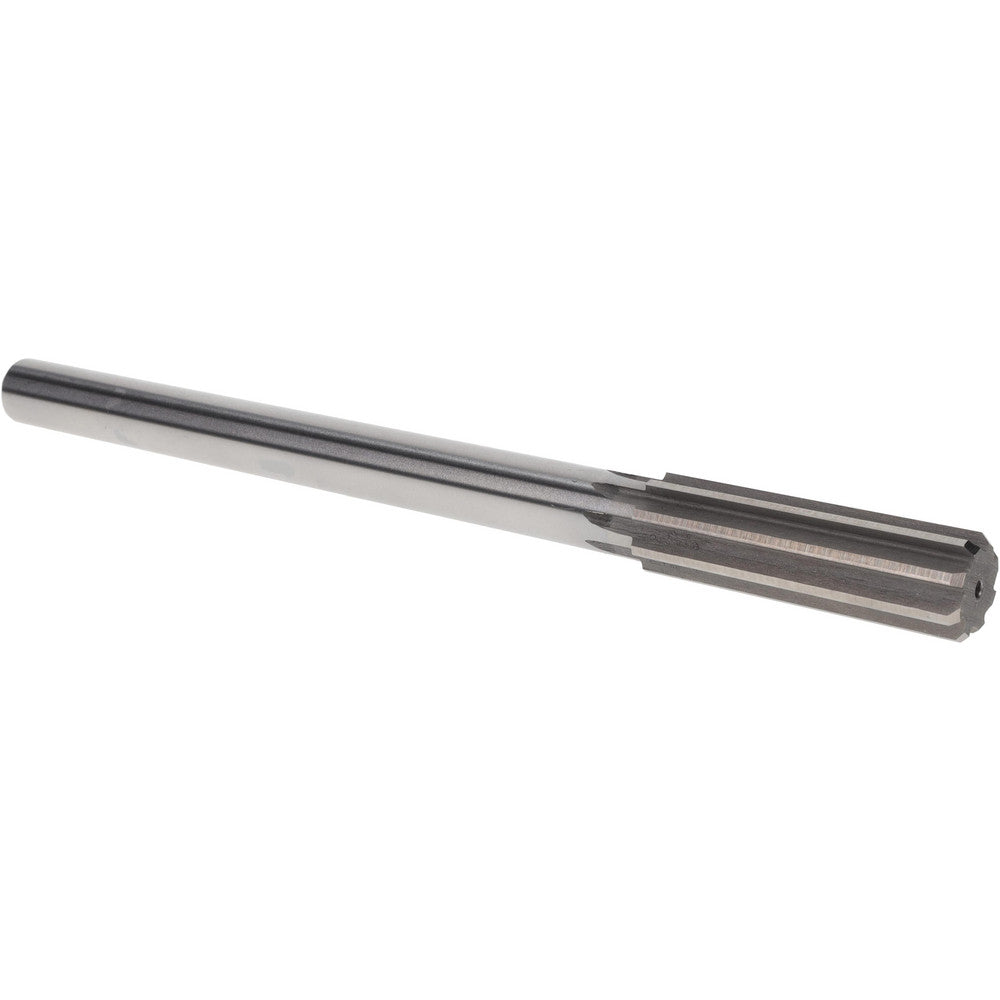 Titan USA TR96210 Chucking Reamer 3/4" Dia, 9-1/2" OAL, 2-1/2" Flute Length, Straight Flute, Straight-Cylindrical Shank, HSS