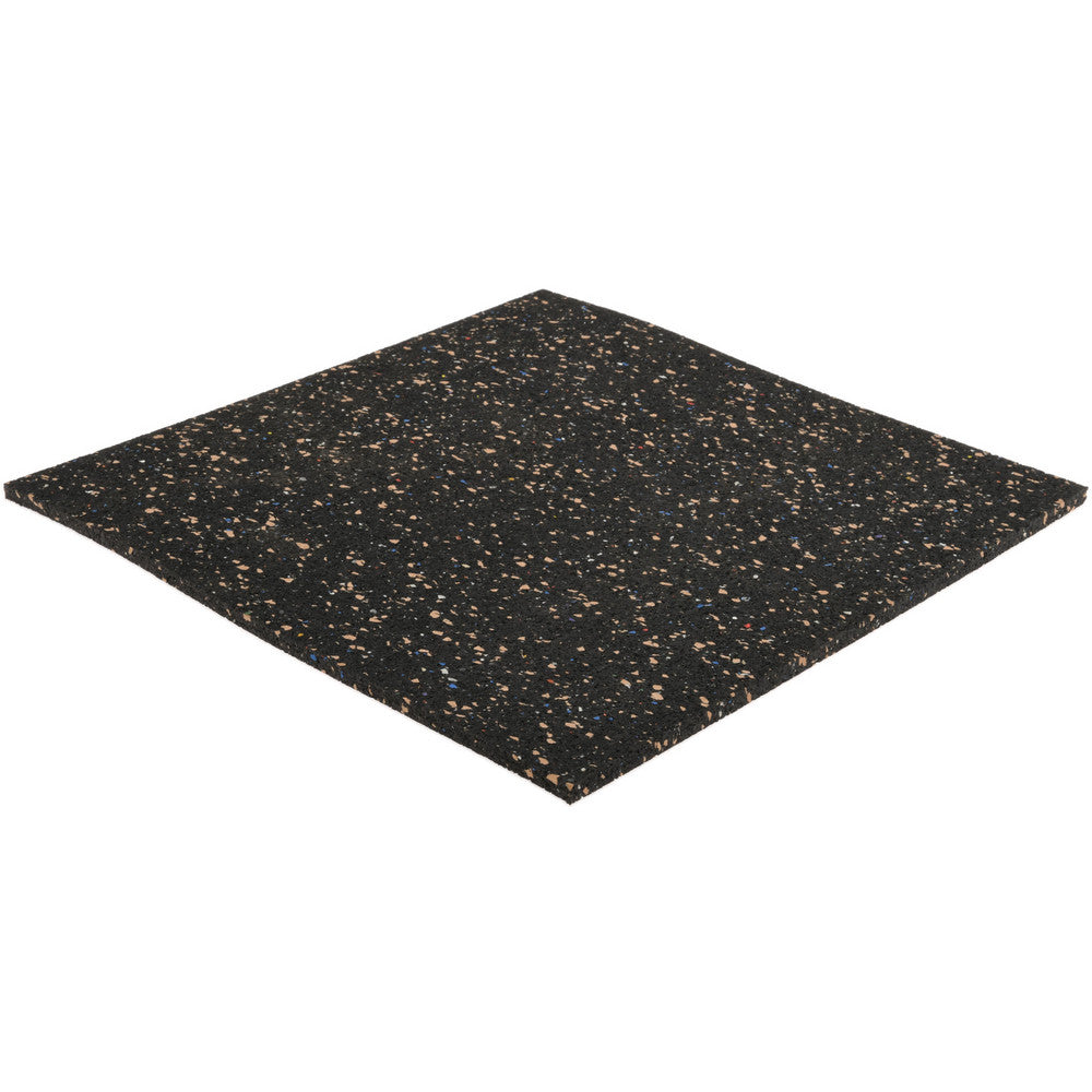 E James & Co 8501-1/4A Sheet Rubber, 1/4" Thick, 12" Wide, 12" Long, Black
