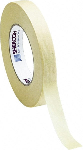 Caplugs SH-34409 High Temperature Masking Tape 2" Wide, 60 yd Long, 7.5 mil Thick, Off-White