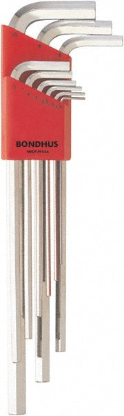 Bondhus 17199 9 Piece, L-Key Hex Key Set