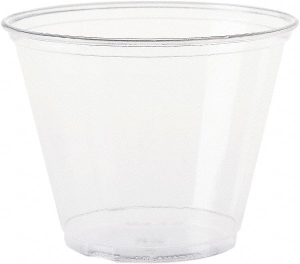 Solo DCCTP9R Pack of (20) Cases Ultra Clear Cups, Squat, 9 oz, PET, 50/Bag, 1000/Carton