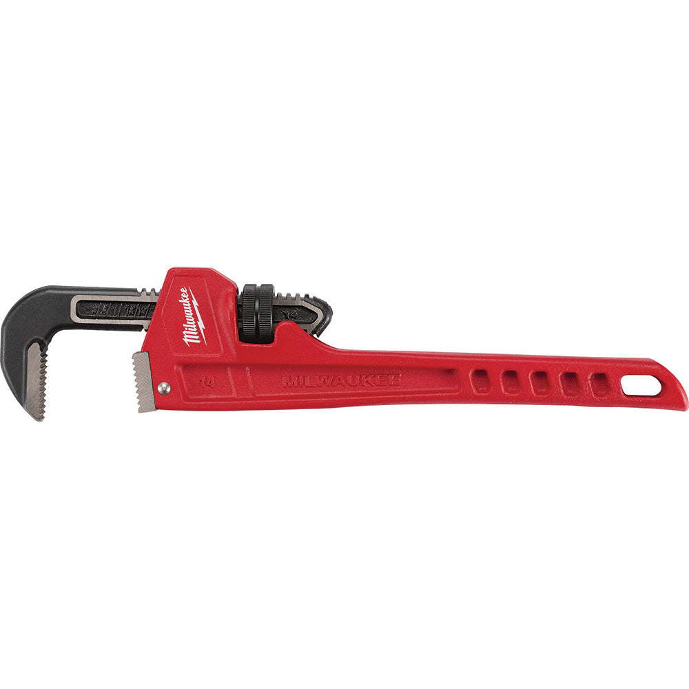 Milwaukee Tool 48-22-7114 Pipe Pipe Wrench 3/8 to 2", 14" OAL, Steel
