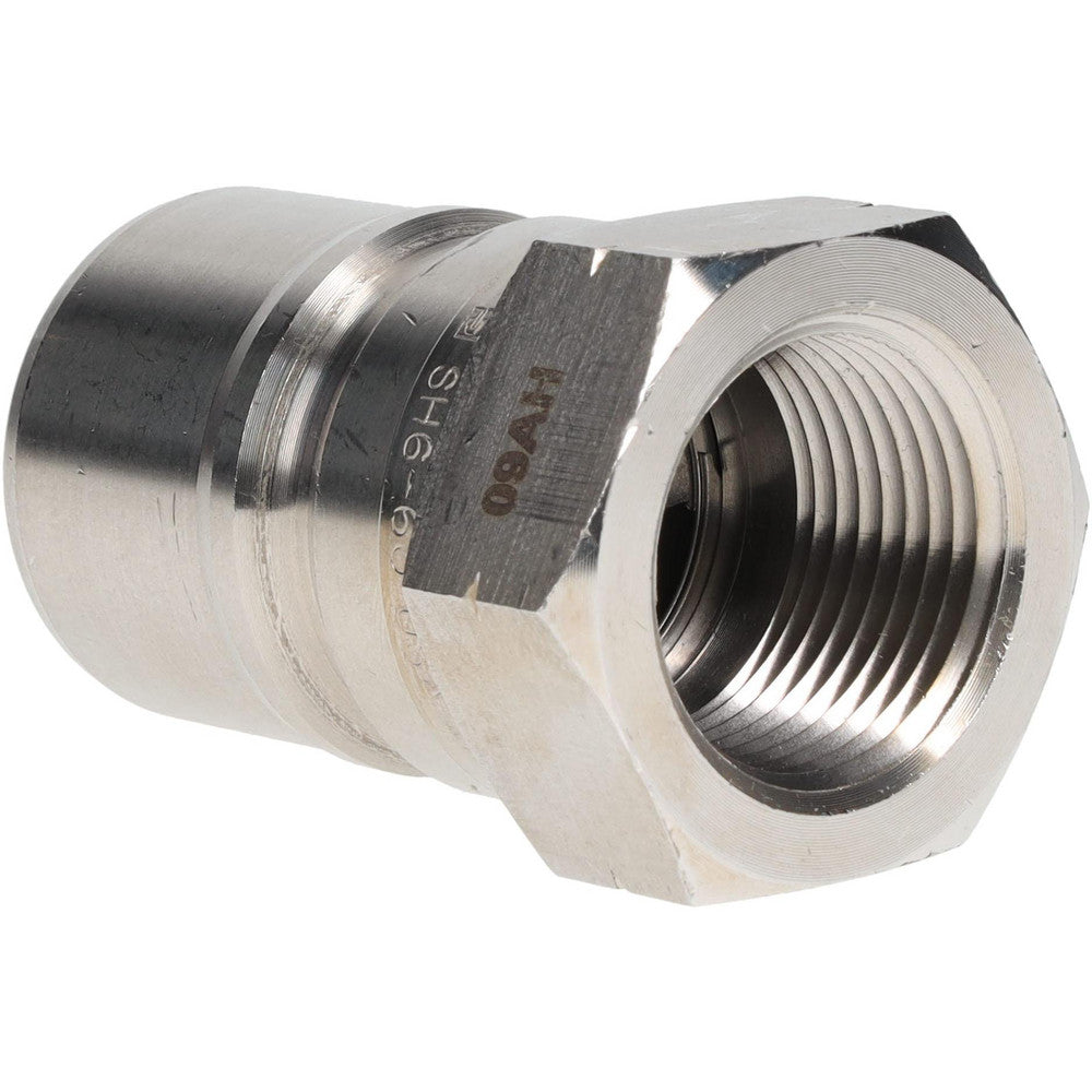 Parker SH6-63 Hydraulic Hose Female Pipe Rigid Nipple Fitting Hose Size 3/4", 3/4" Thread, 1,500 psi