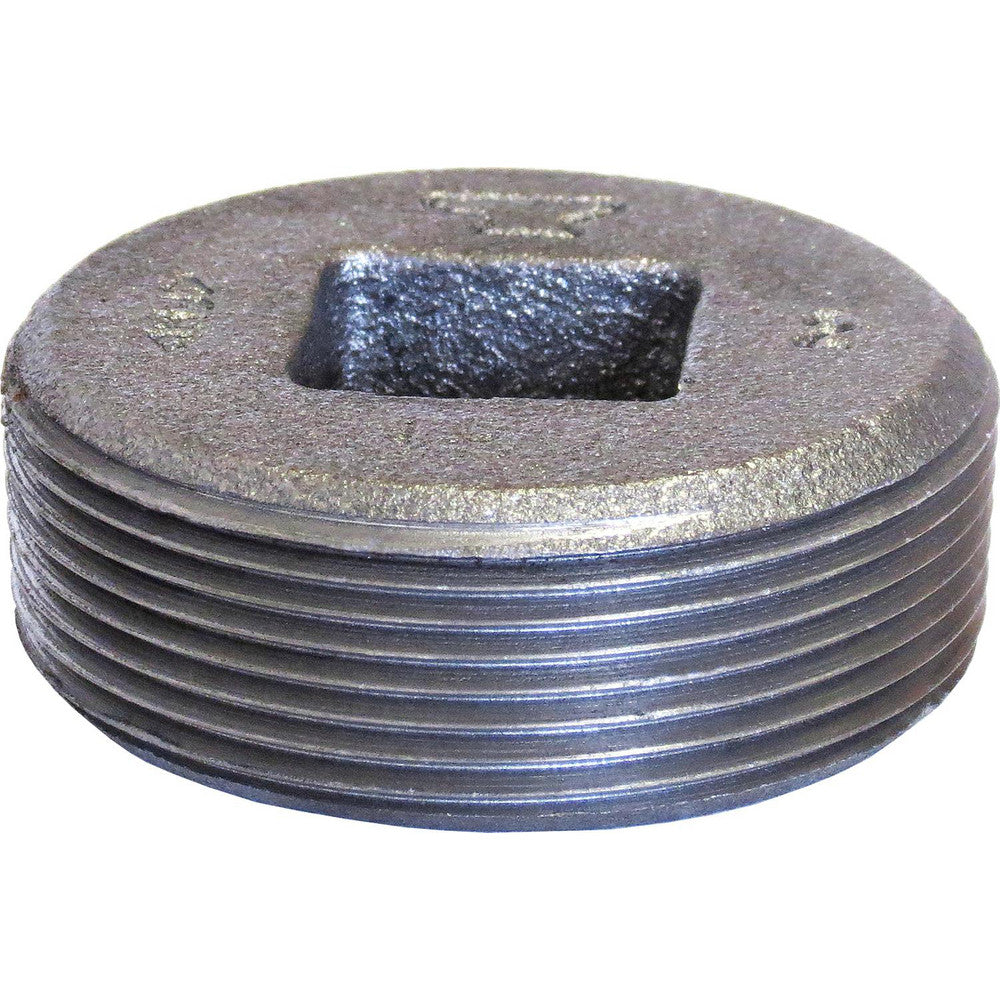 Anvil 0318904968 Black Countersunk Plug 2", Threaded