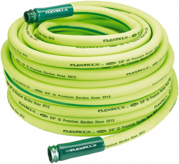 Legacy HFZG5100YW Garden Hose 100 ft, 3/4" GHT Thread, Green, Hybrid Polymer, 150 psi