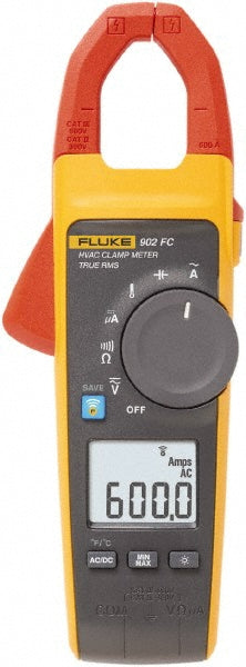 Fluke FLUKE-902 FC HVAC Clamp Meter CAT III & CAT IV, 1.1811" Jaw, Clamp On Jaw