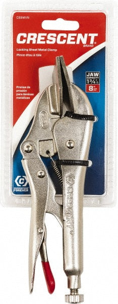 Crescent C8SMVN Locking Plier 1.63'' Jaw Capacity, Long Nose Jaw