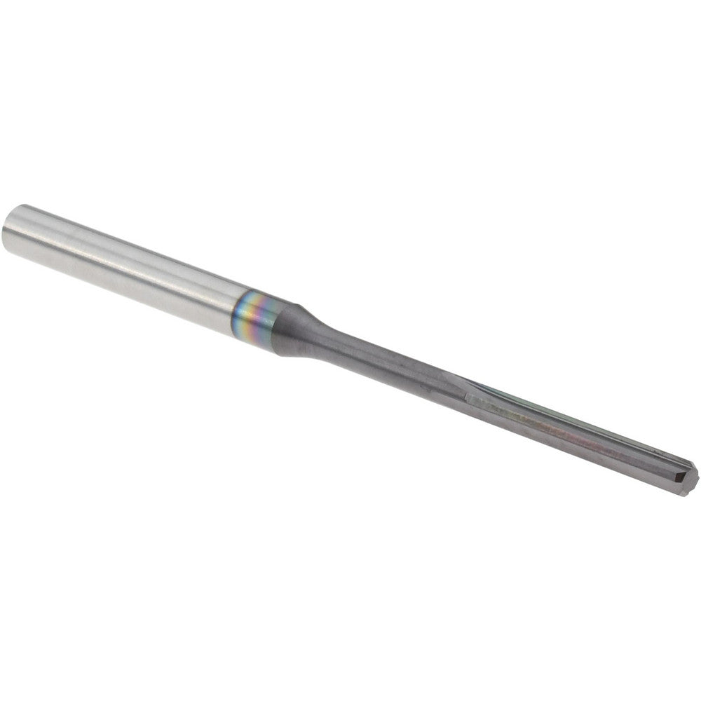 Harvey Tool RSB0790-C3 Chucking Reamer 2 mm Dia, 2" OAL, 9/16" Flute Length, Straight Flute, Straight-Cylindrical Shank, Solid Carbide
