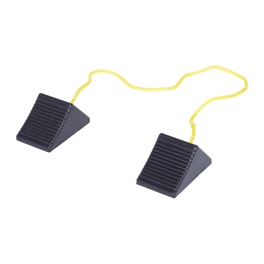Vestil RWC-2-PR Rubber Wheel Chock 8" OAL
